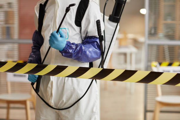 Professional Trauma Scene Cleanup technician working in Germantown, IL